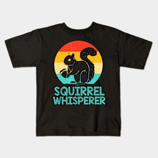 Vintage  Squirrel Whisperer Kids T-Shirt